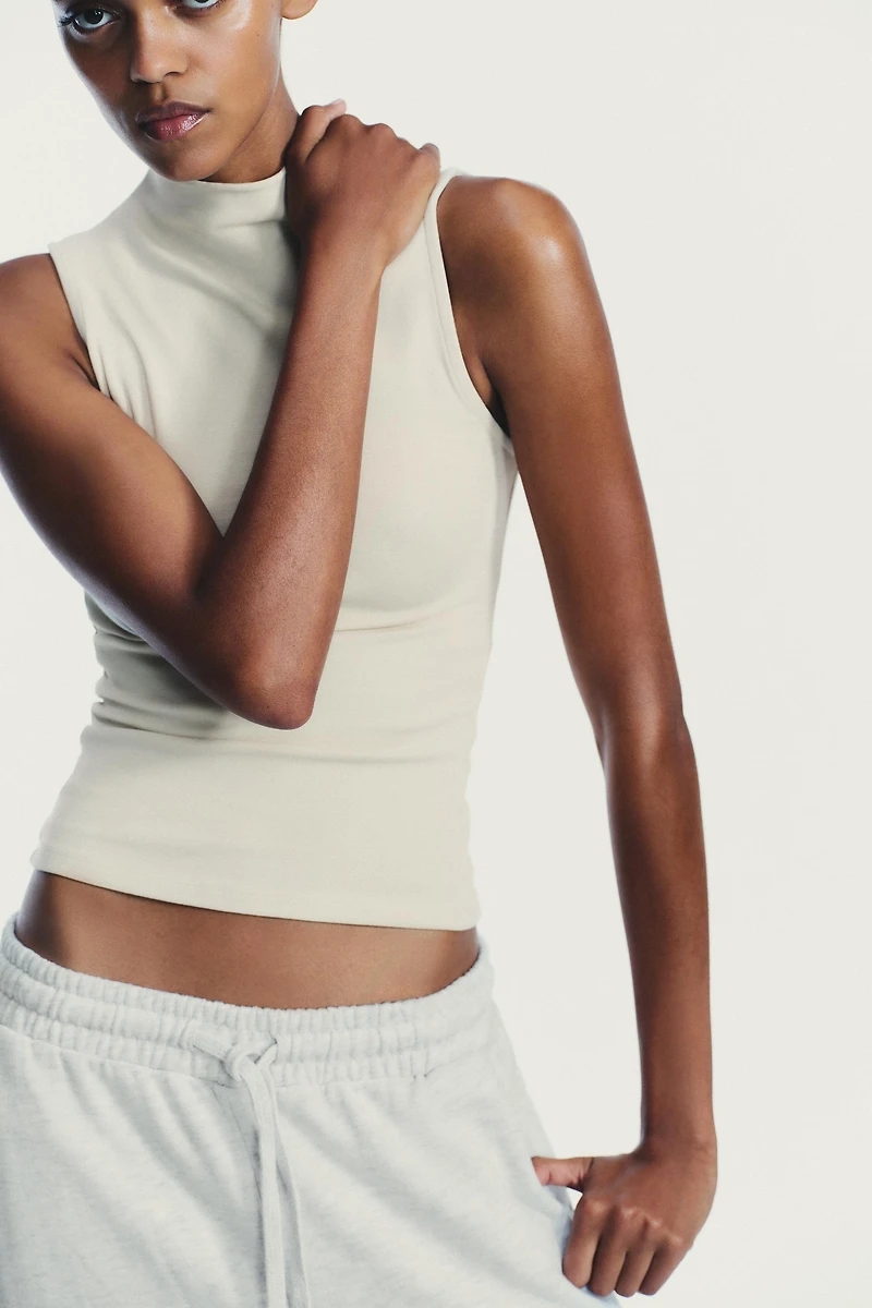 COTTON MODAL TOP
