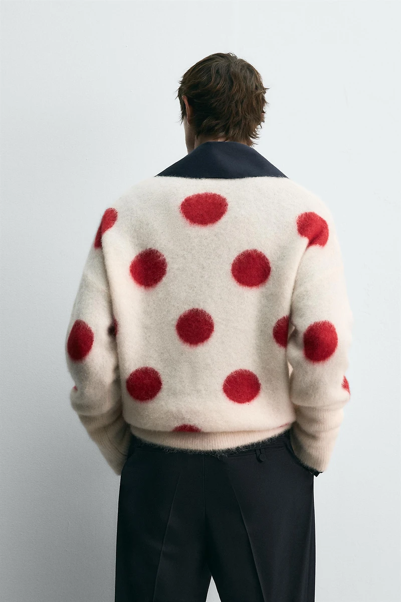 SPOT KNIT JUMPER HARRY LAMBERT FOR ZARA X DISNEY