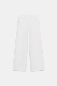 ZW COLLECTION WIDE LEG HIGH-RISE JEANS