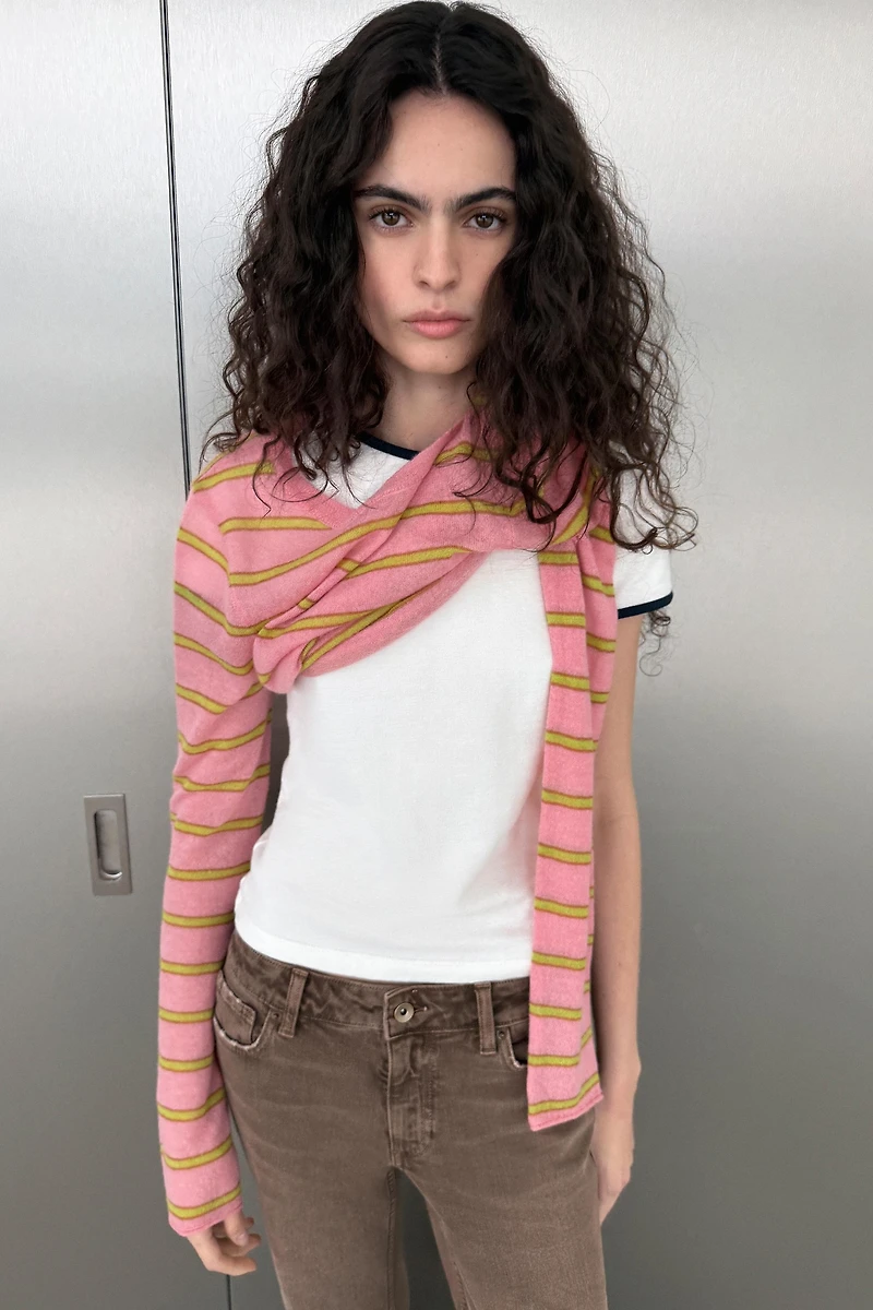 TRF LOW RISE BOOTCUT JEANS