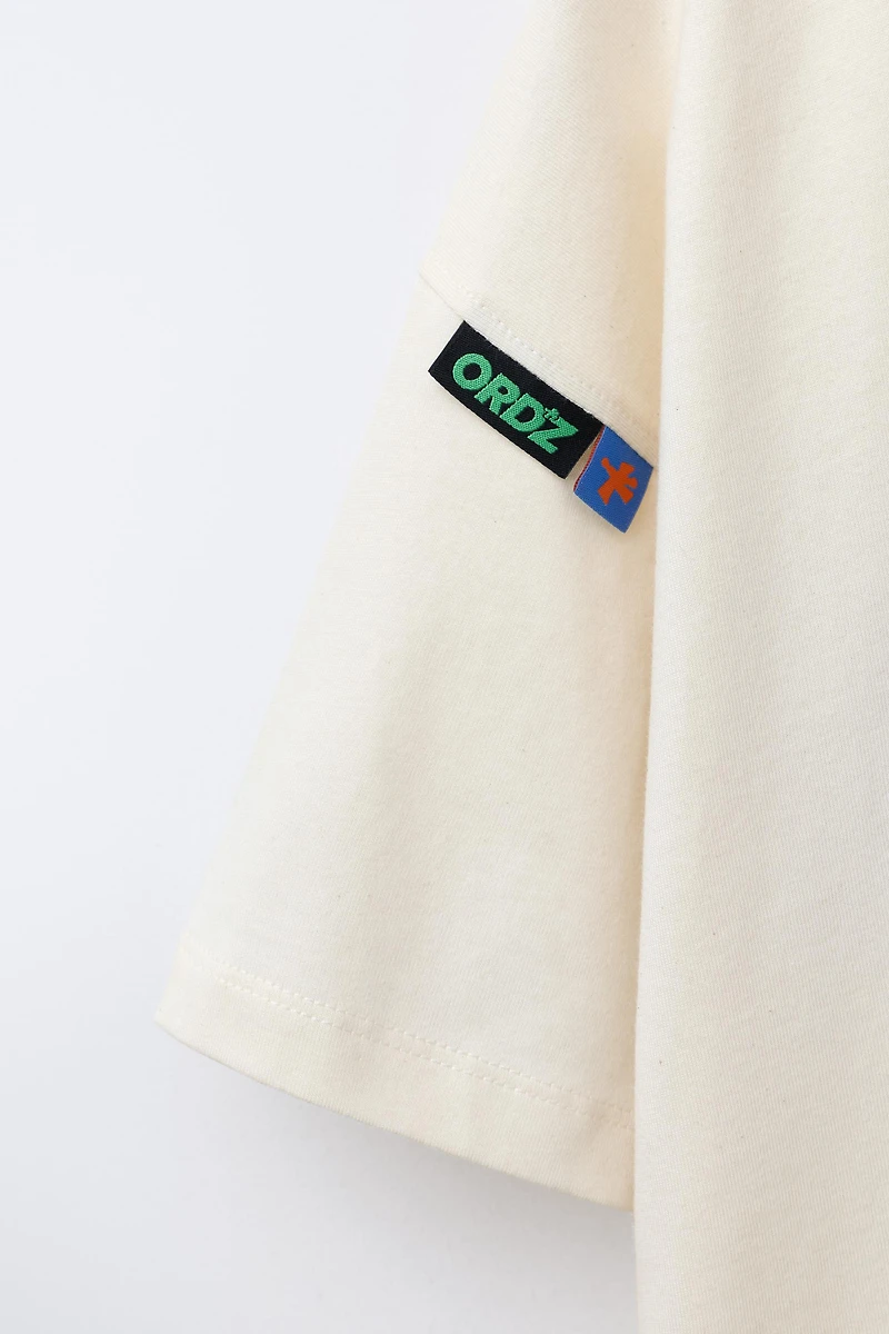 PRINTED LABEL T-SHIRT