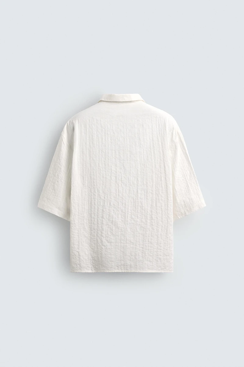 TEXTURED POLO SHIRT
