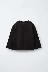 BASIC EMBROIDERED HEART T-SHIRT