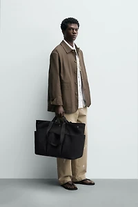 RELAXED FIT COTTON OVERSHIRT