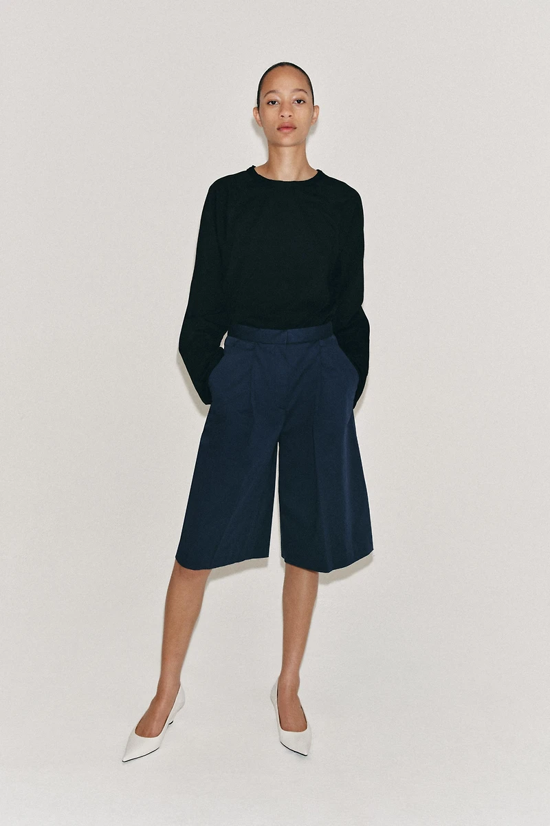 ZW COLLECTION PLEATED SHORTS