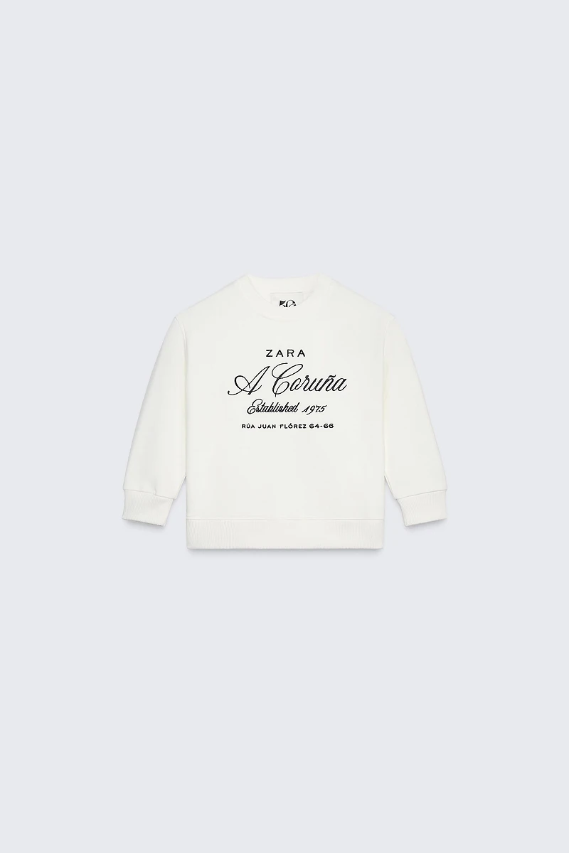 SWEAT INSCRIPTION BRODÉE 50TH ANNIVERSARY