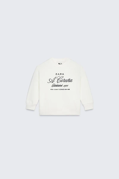 SWEAT INSCRIPTION BRODÉE 50TH ANNIVERSARY