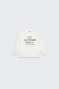 SWEAT INSCRIPTION BRODÉE 50TH ANNIVERSARY