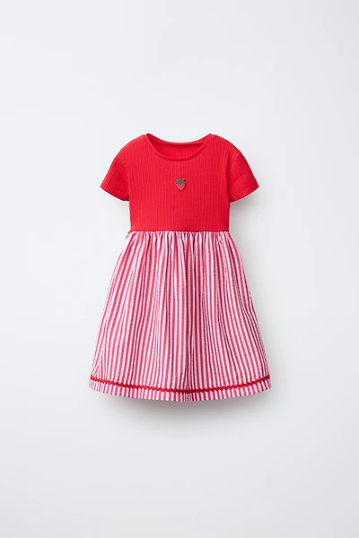 ROBE BIMATIÈRE BRODÉE