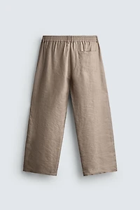 RELAXED FIT FLOWY PANTS