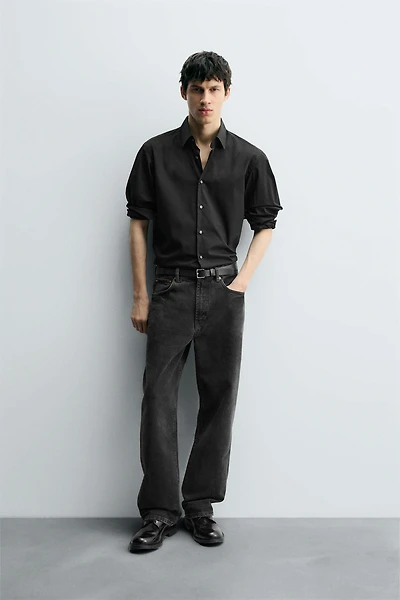 RELAXED STRAIGHT FIT JEANS