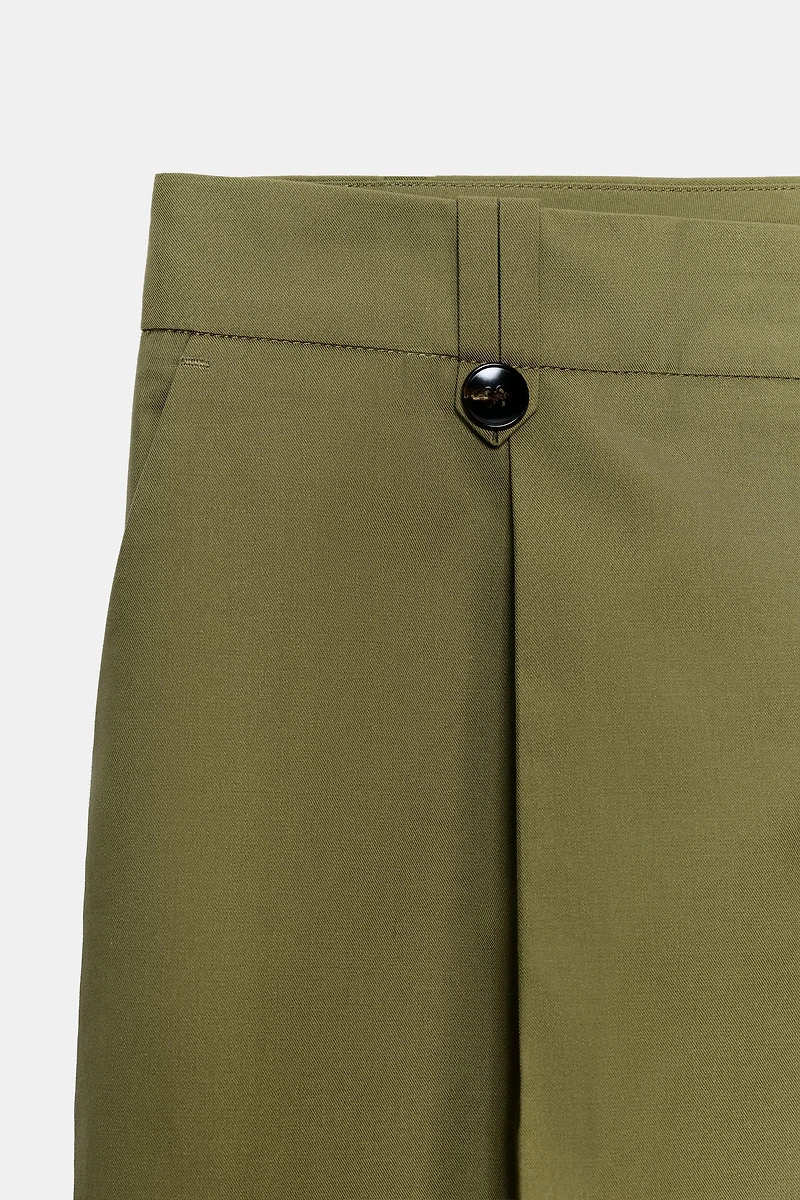STRAIGHT LEG CHINO PANTS