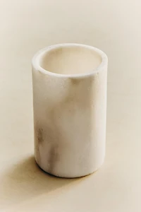 MARBLE-EFFECT TOOTHBRUSH HOLDER