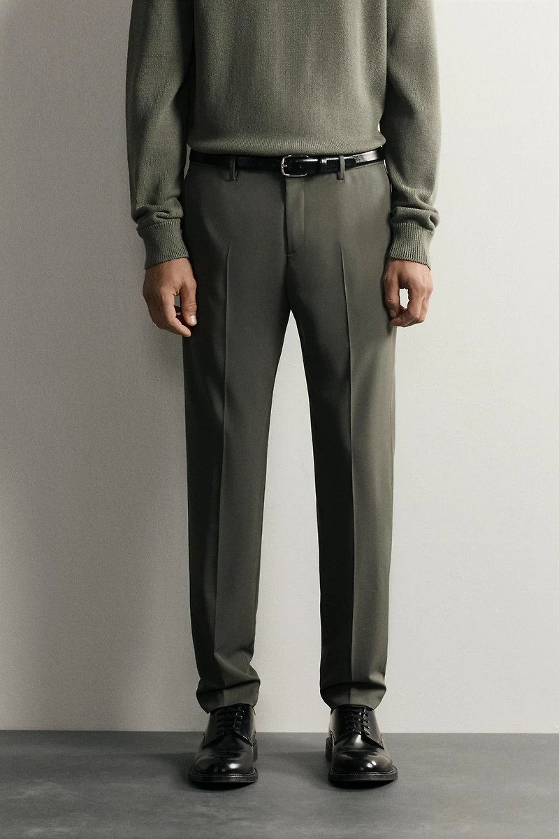 STRETCH SUIT PANTS