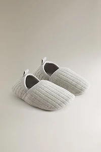 CHAUSSONS ENFANT BABOUCHE COTON
