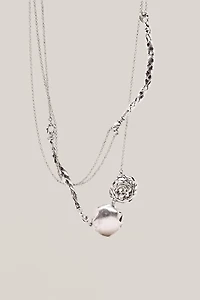 Long multiway basket necklace - LIMITED EDITION