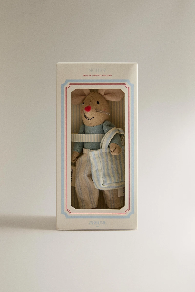 PELUCHE ENFANT SOURIS