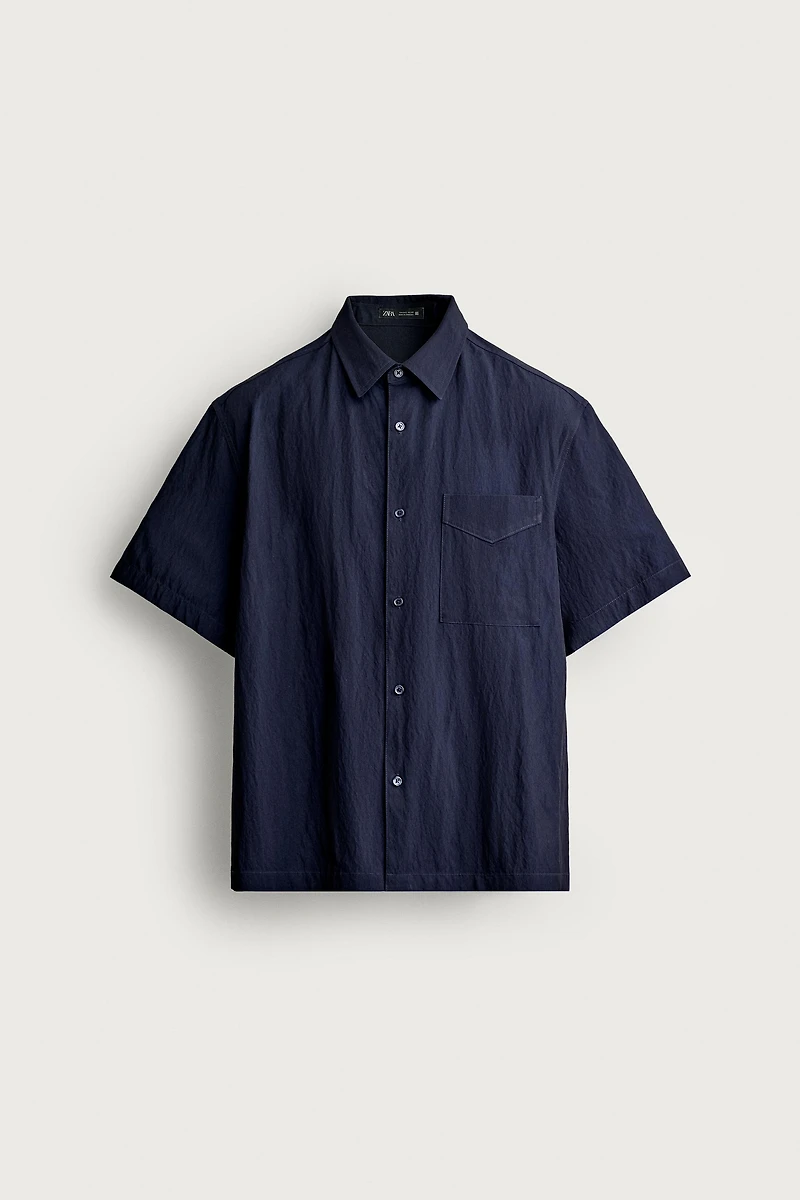RELAXED FIT FLOWY SHIRT