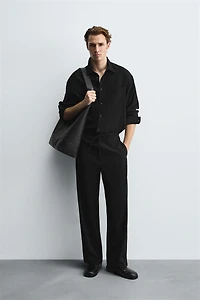 RELAXED FIT FLOWY PANTS