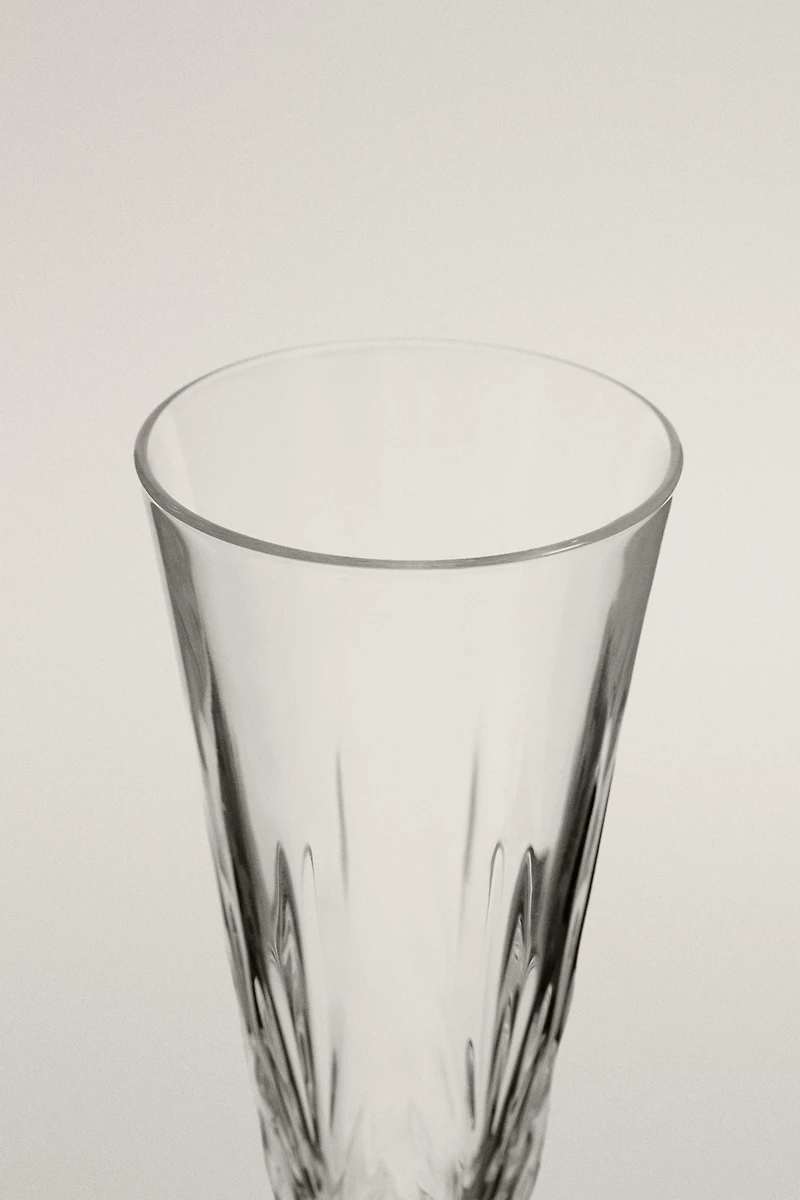 FLÛTE CRISTALLIN TAILLÉE