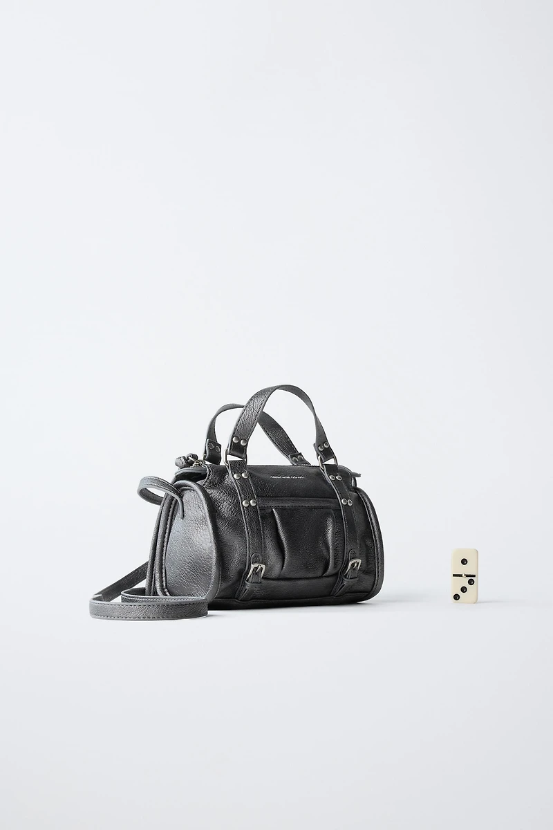 METALLIC CROSSBODY BAG