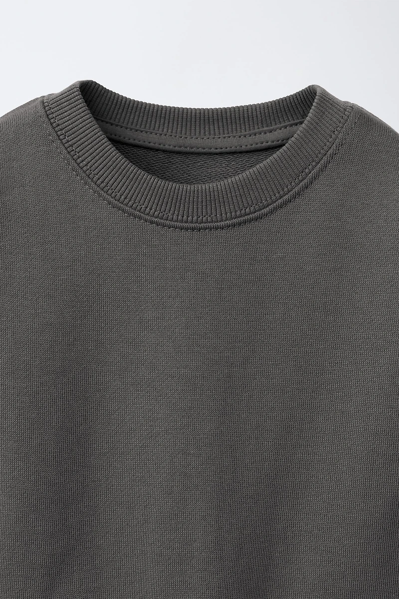 JOGGING T-SHIRT AND BERMUDA SET WITH LABEL