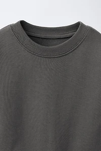 JOGGING T-SHIRT AND BERMUDA SET WITH LABEL