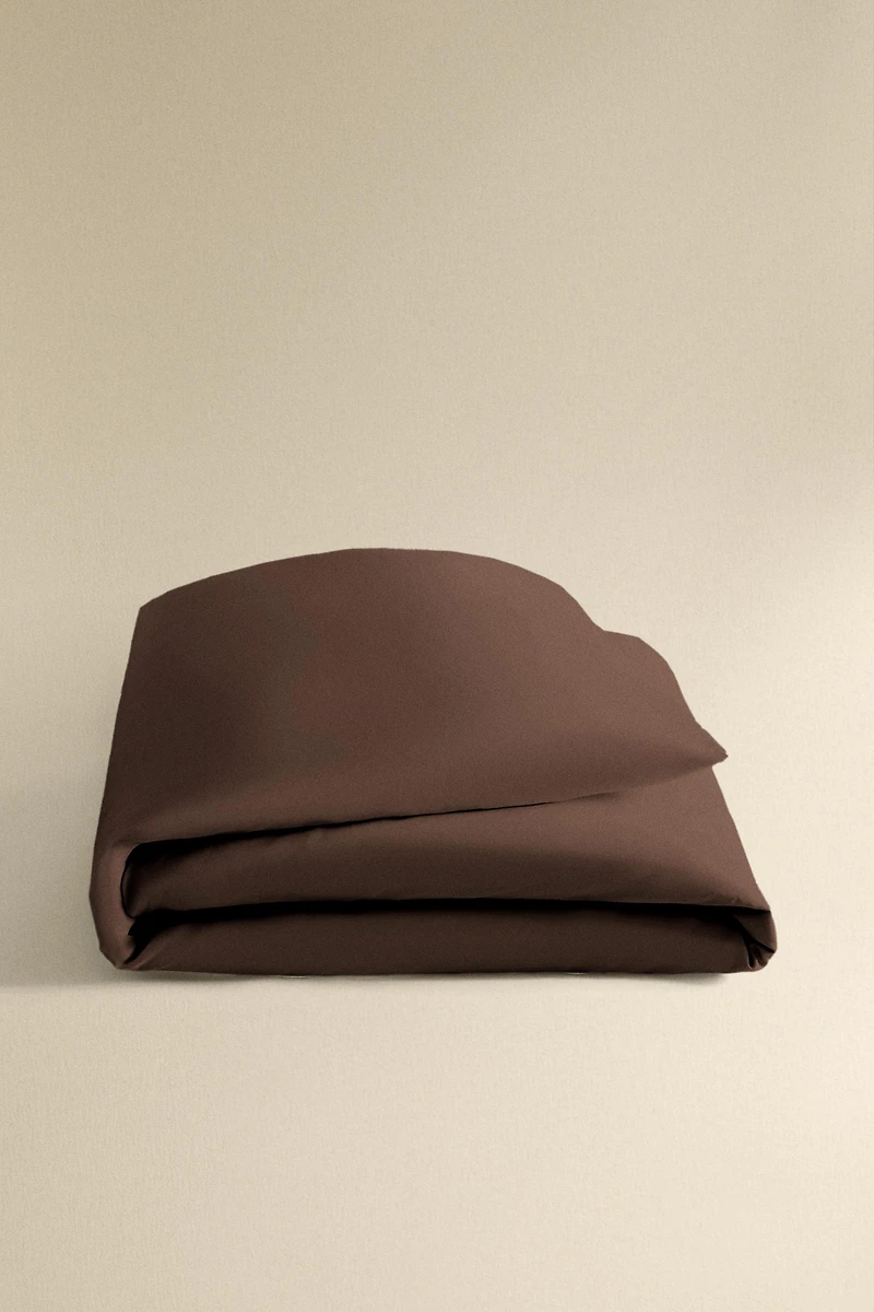 PERCALE COTTON DUVET COVER ( THREAD COUNT