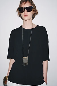OVERSIZED BASIC KNIT TOP