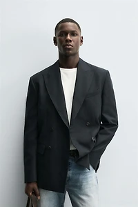 VESTE À BOUTONNAGE CROISÉ