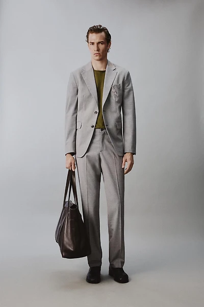 VESTE REGULAR FIT COSTUME PIED-DE-POULE