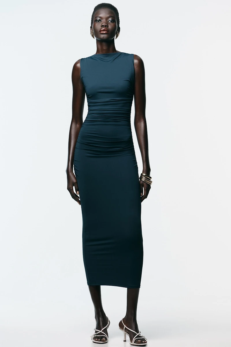ROBE EN POLYAMIDE COQUILLAGE