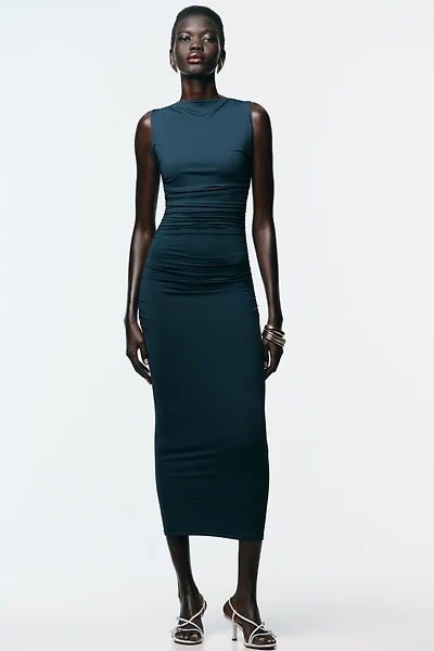 ROBE EN POLYAMIDE COQUILLAGE