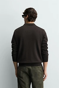 REGULAR FIT KNIT POLO SHIRT