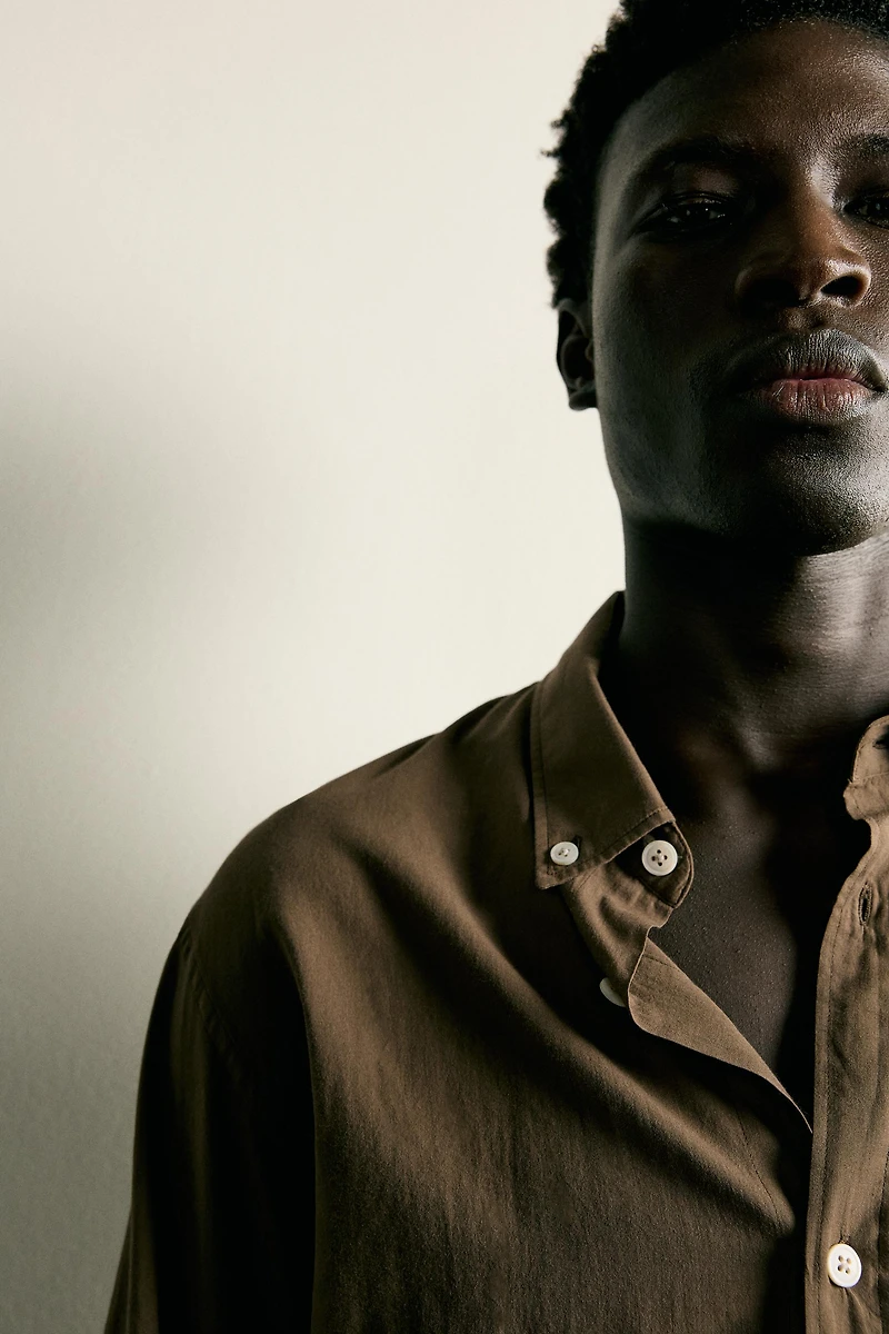 COTTON VOILE SHIRT