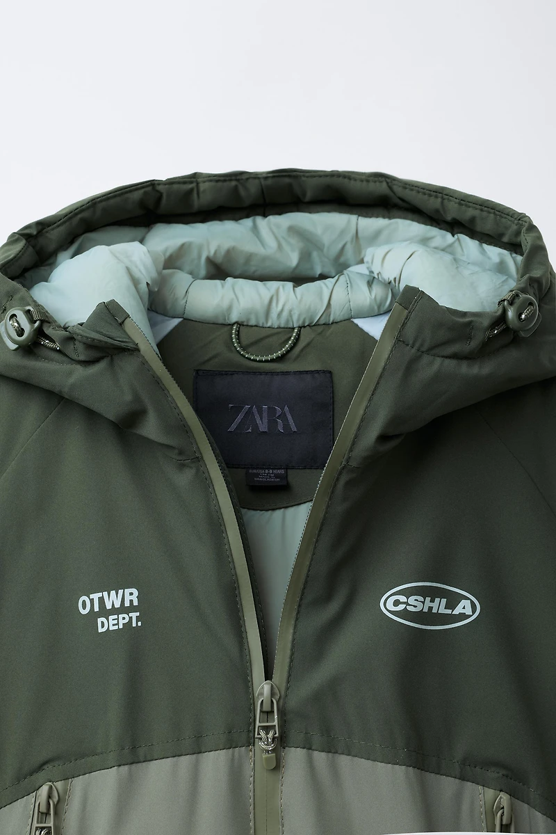 VESTE REMBOURRÉE ZIPPÉE