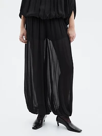 Sarouel trousers flowing fabric - LIMITED