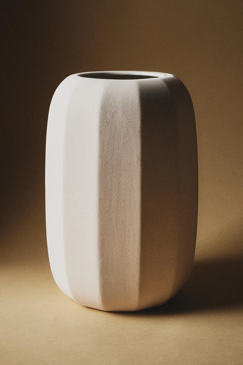 VASE GRÈS LIGNES