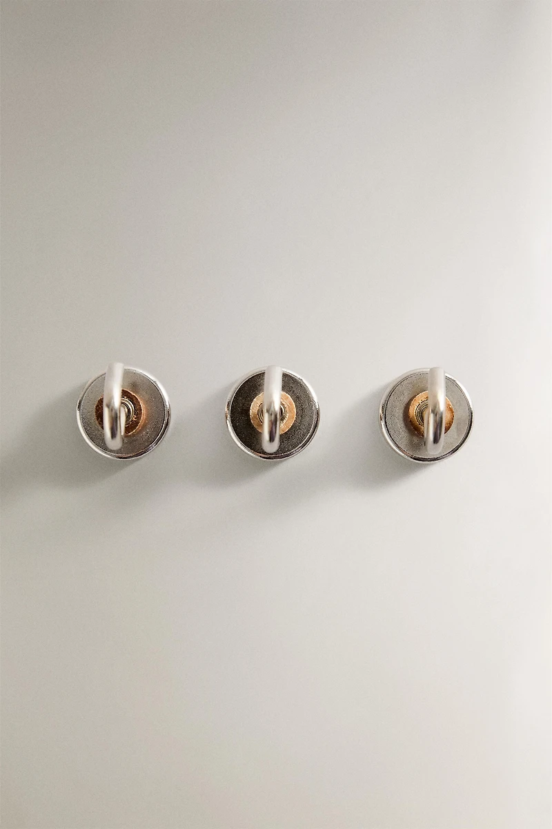 LOT DE 3 PATÈRES MAGNÉTIQUES