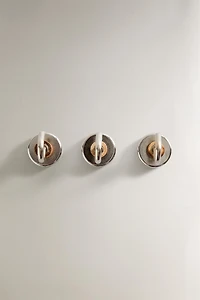 LOT DE 3 PATÈRES MAGNÉTIQUES