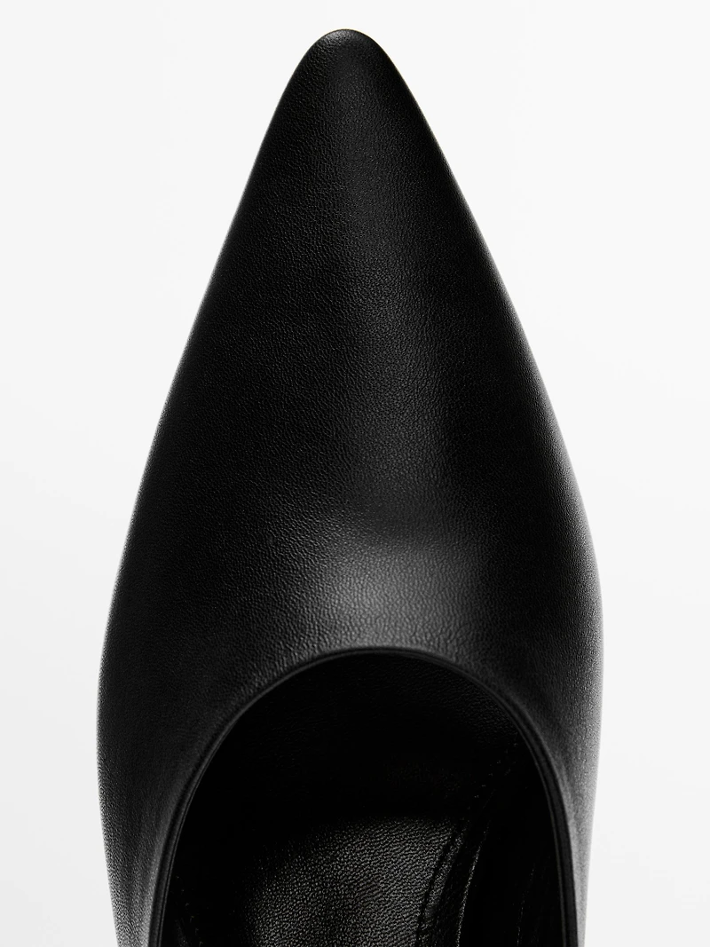 Wedge heel mules