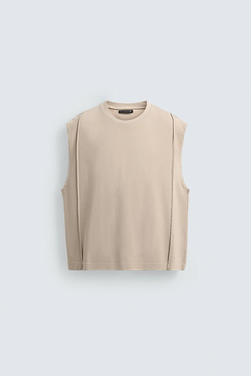 SEAMED TANK TOP