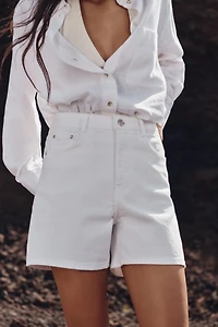 Z1975 HIGH-WAISTED MOM FIT SHORTS