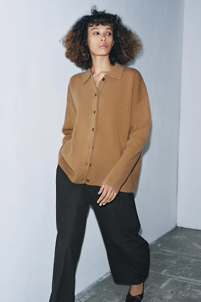 GILET 95% LAINE OVERSIZE