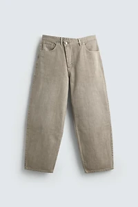 RELAXED FIT WRAP CLOSURE PANTS