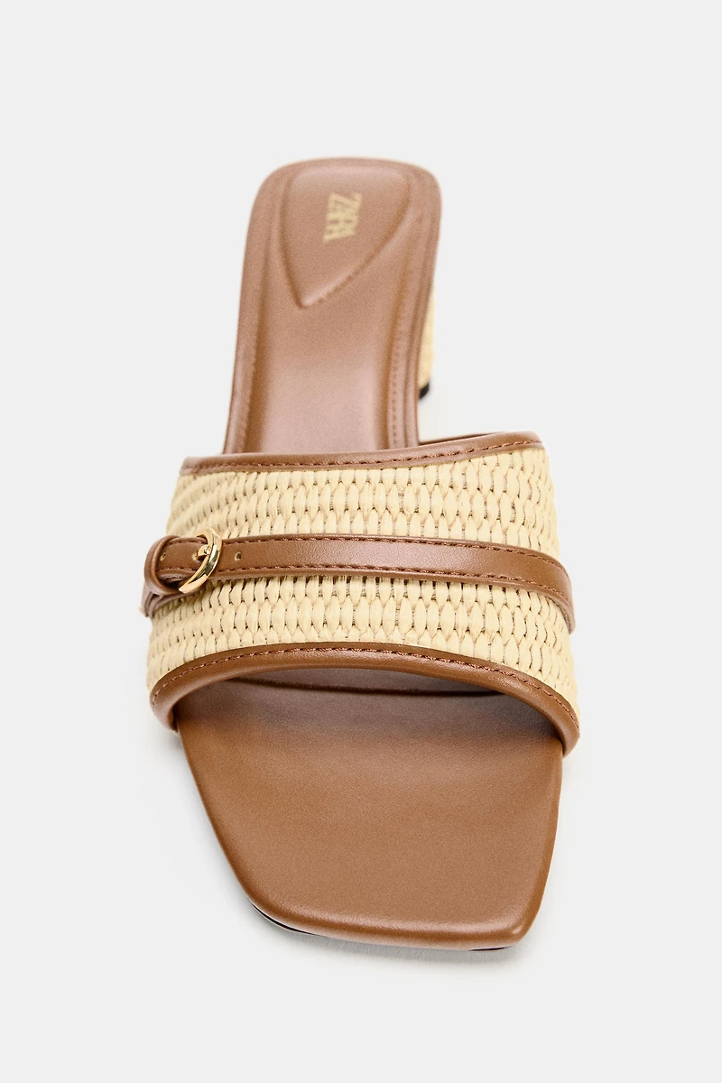 COMBINED HEEL SANDALS
