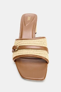 COMBINED HEEL SANDALS