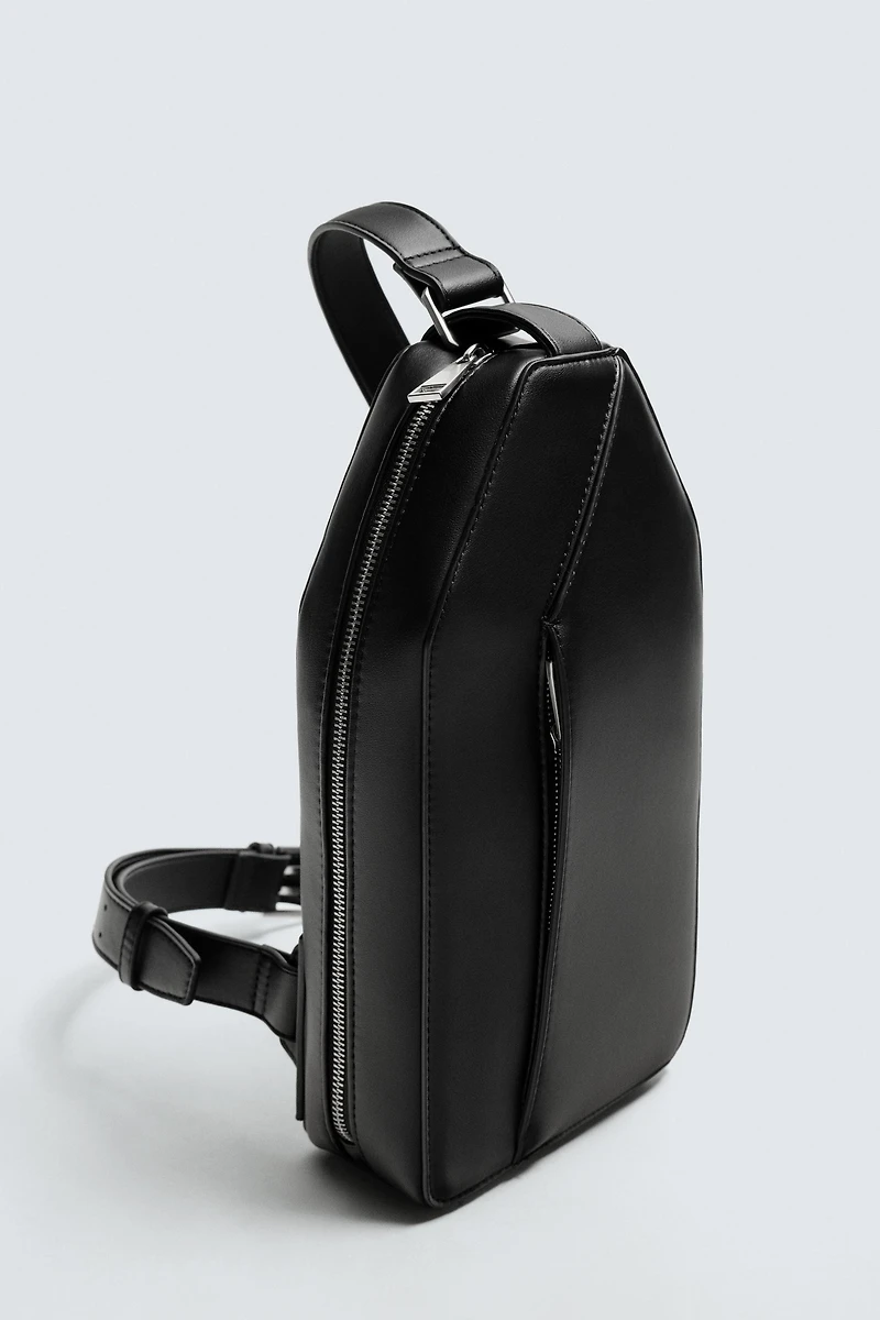 PLAIN VERTICAL CROSSBODY BAG