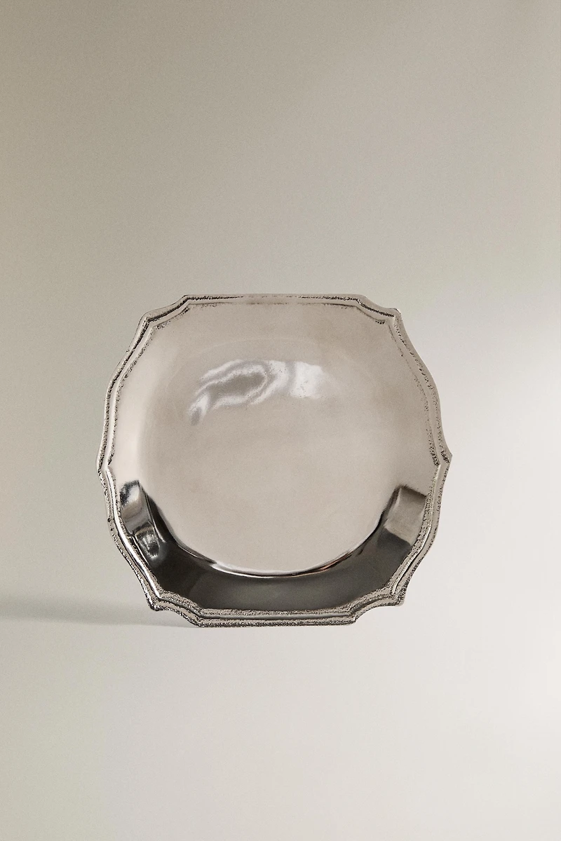 PHOTOPHORE EN ALUMINIUM OCTOGONAL