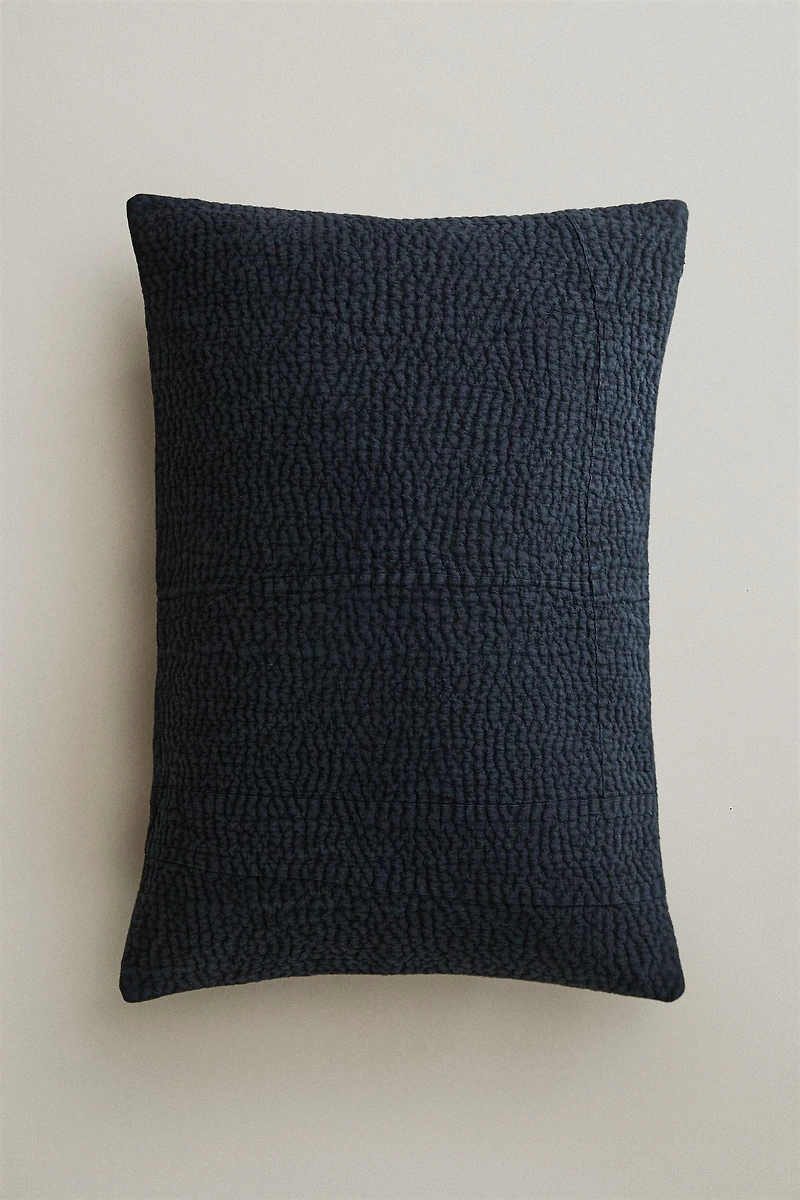 HOUSSE DE COUSSIN ÉDREDON FRONCÉE